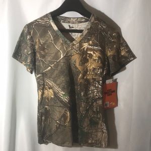 Field and Stream V Neck top camouflage